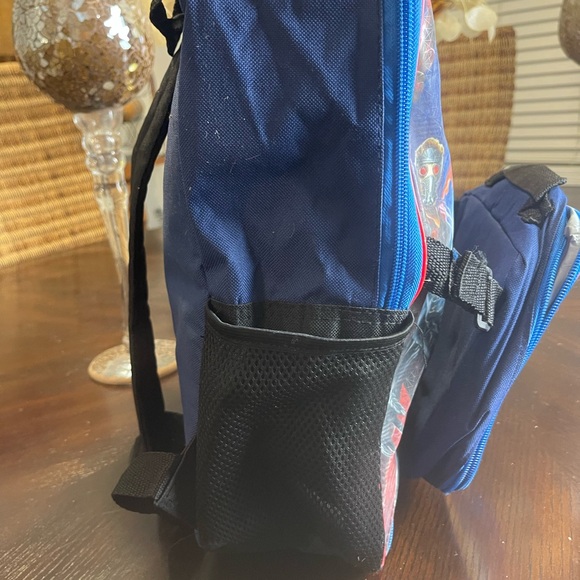 Marvel Avengers Kids Backpack - Red, Blue, Yellow - Picture 5 of 9